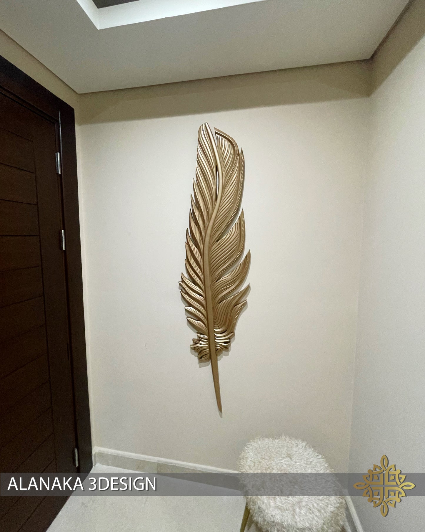 Wood _Feather Wall Art