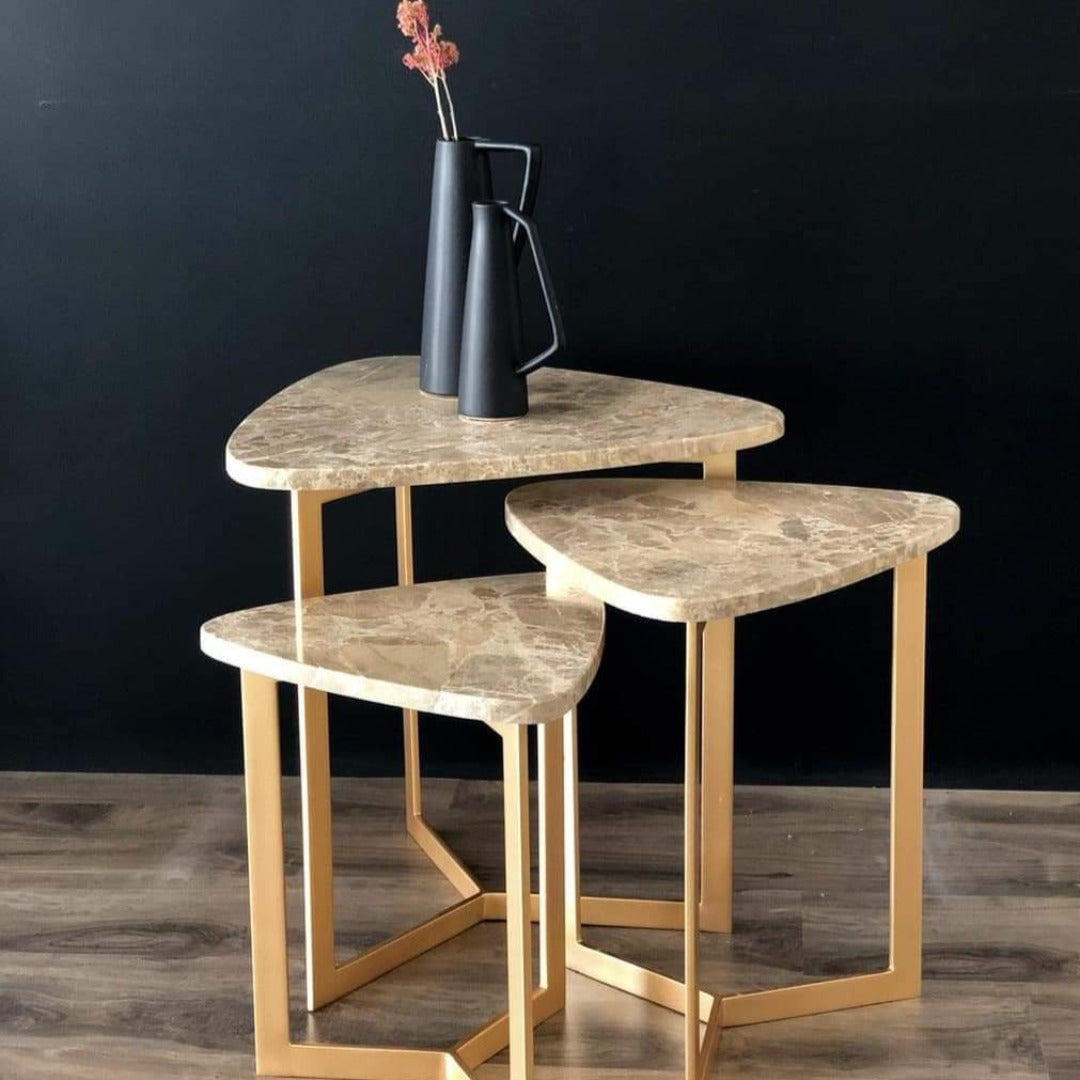 Triangular Side Tables_set