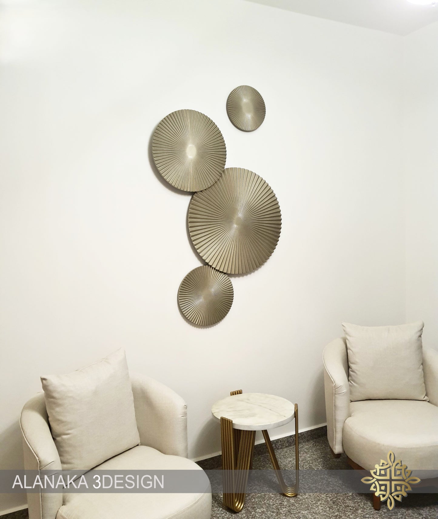 Modern Wall Decorative Circles