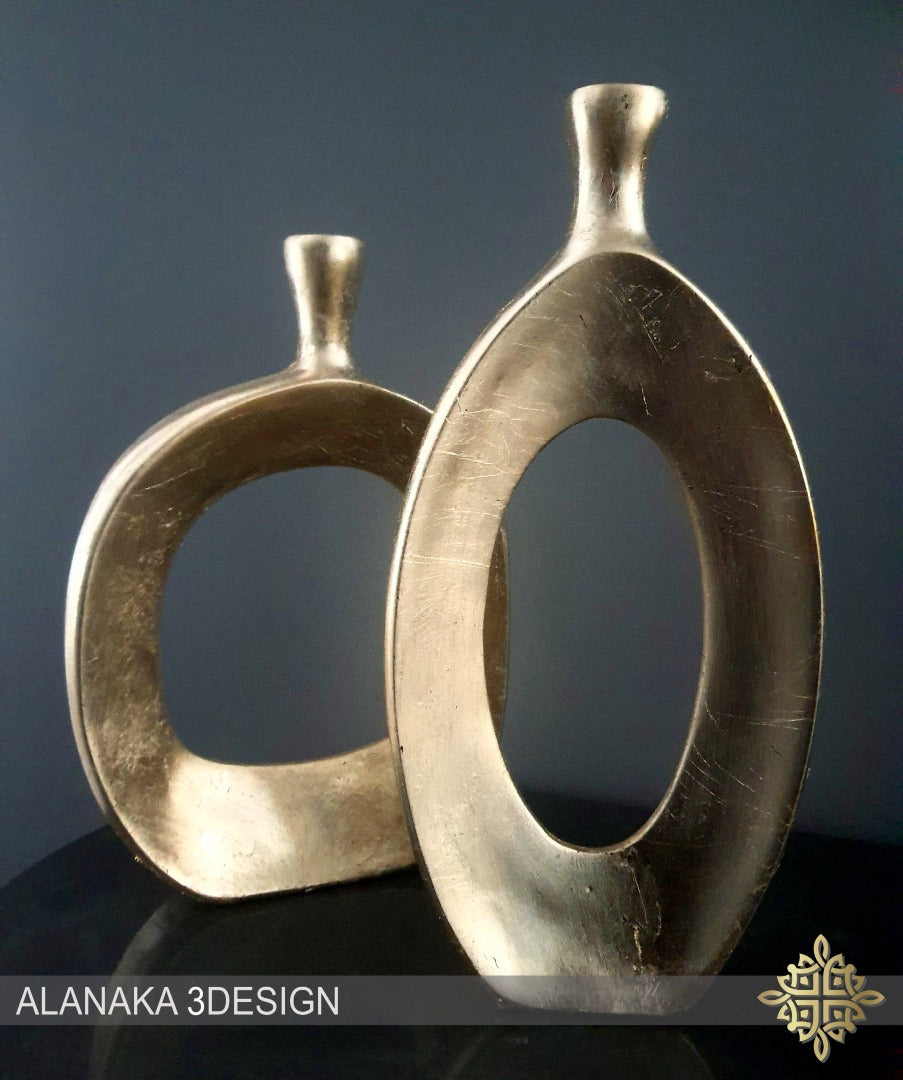 Open Ring Vases