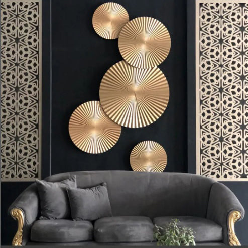 Modern Wall Decorative Circles