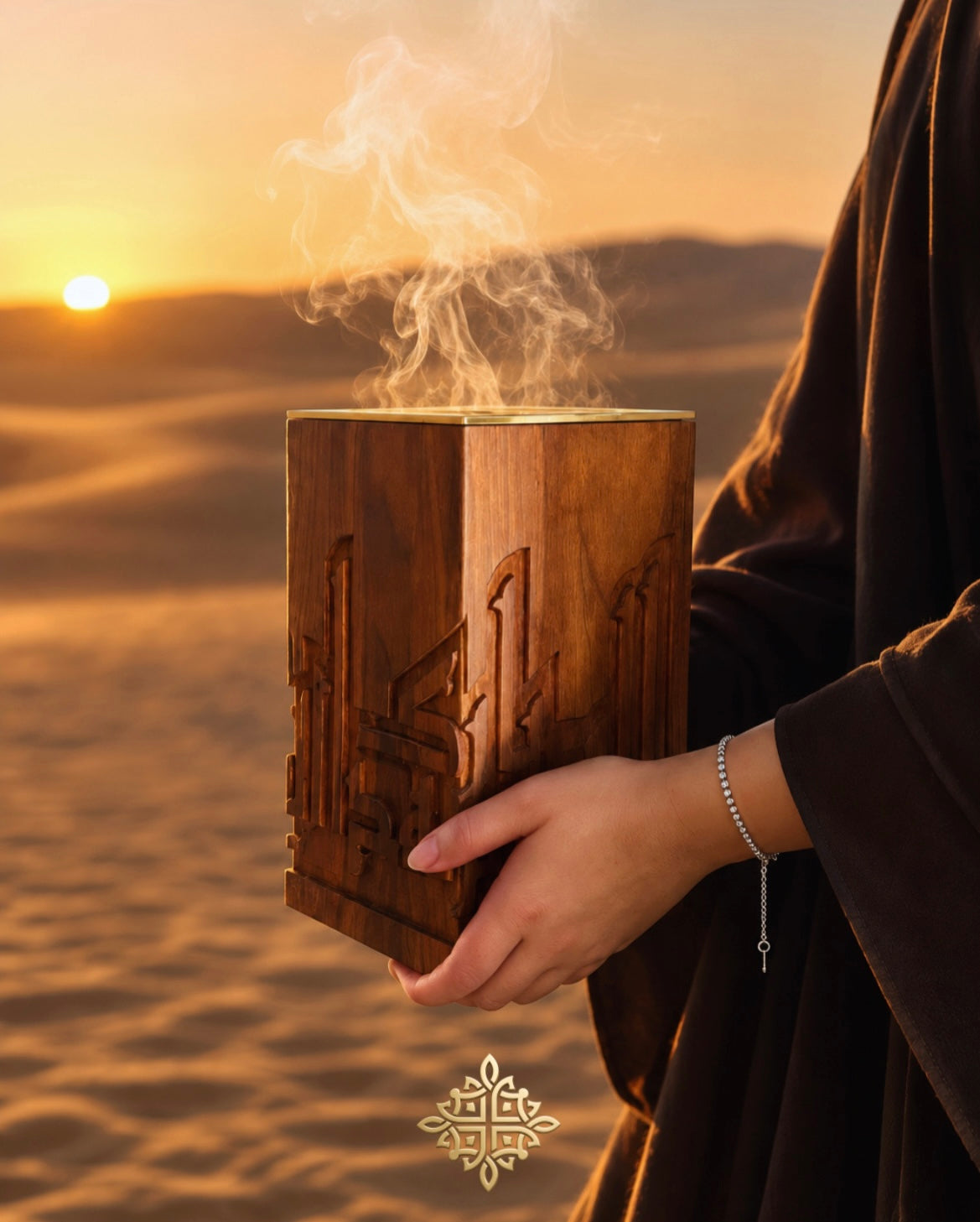 Walnut Incense Burner