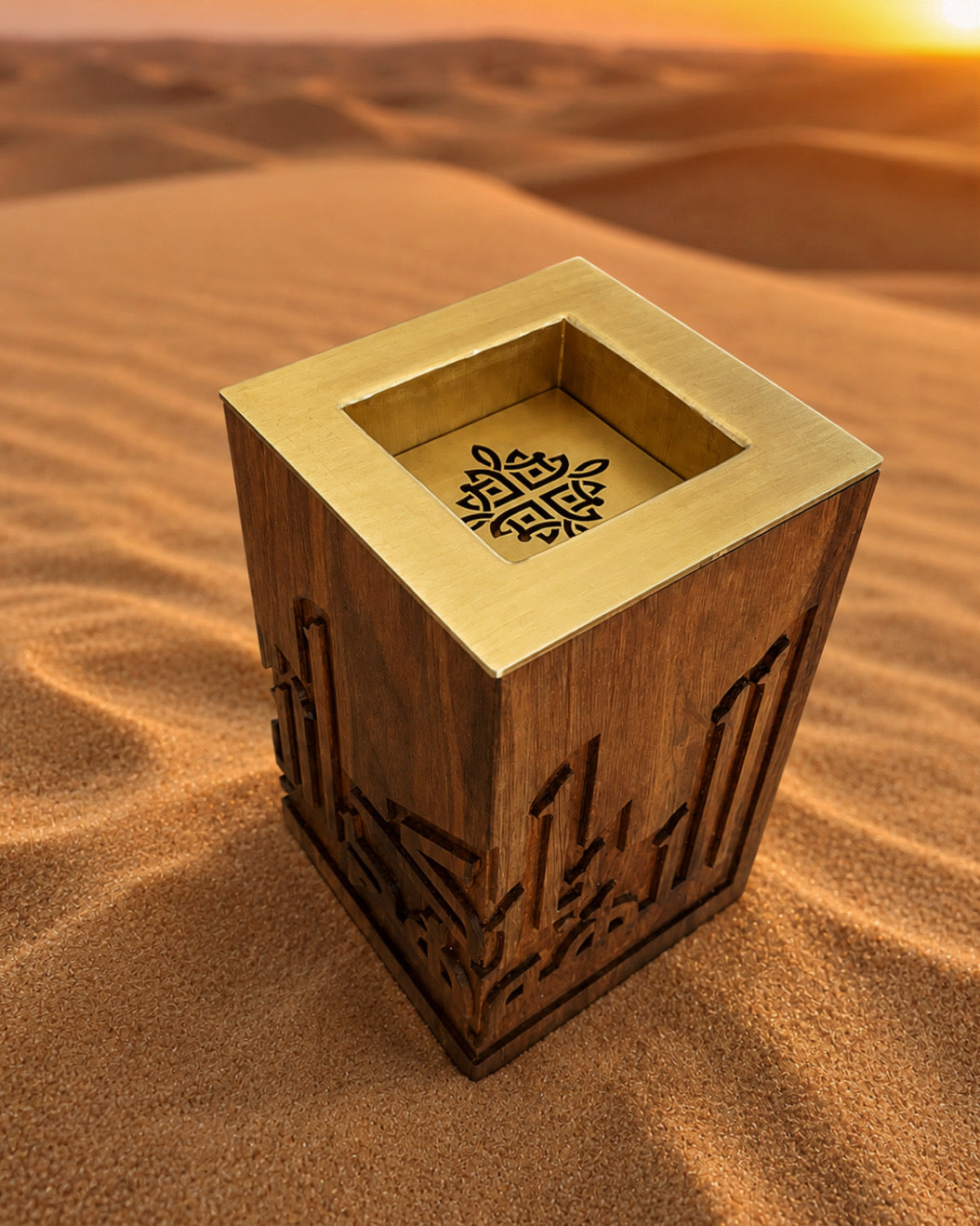 Walnut Incense Burner