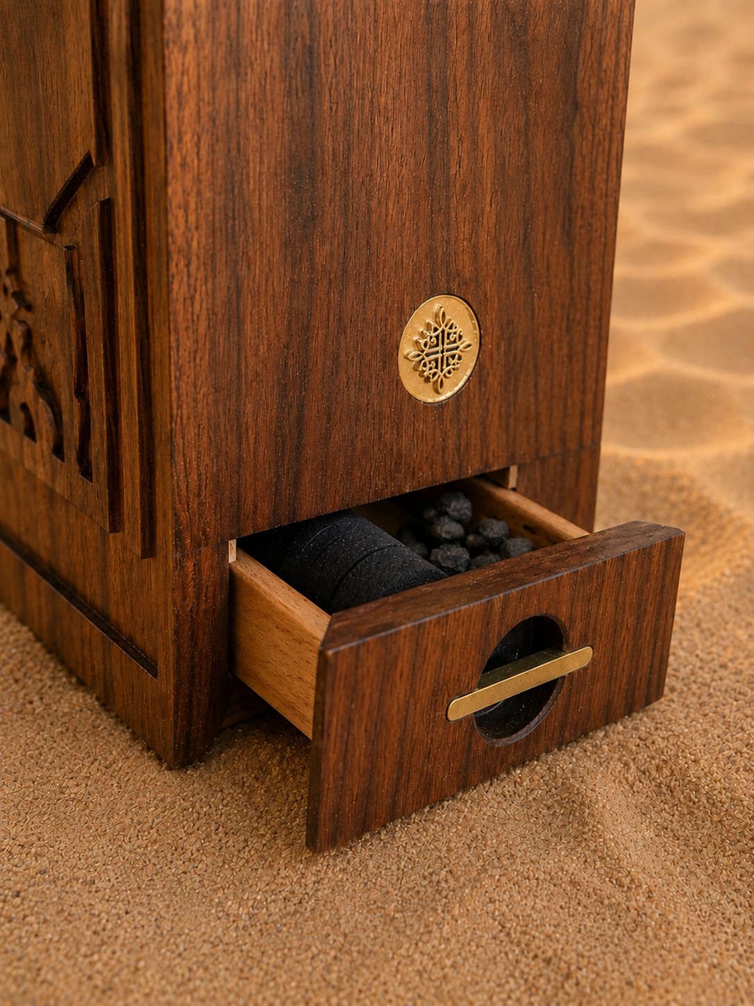Walnut Incense Burner